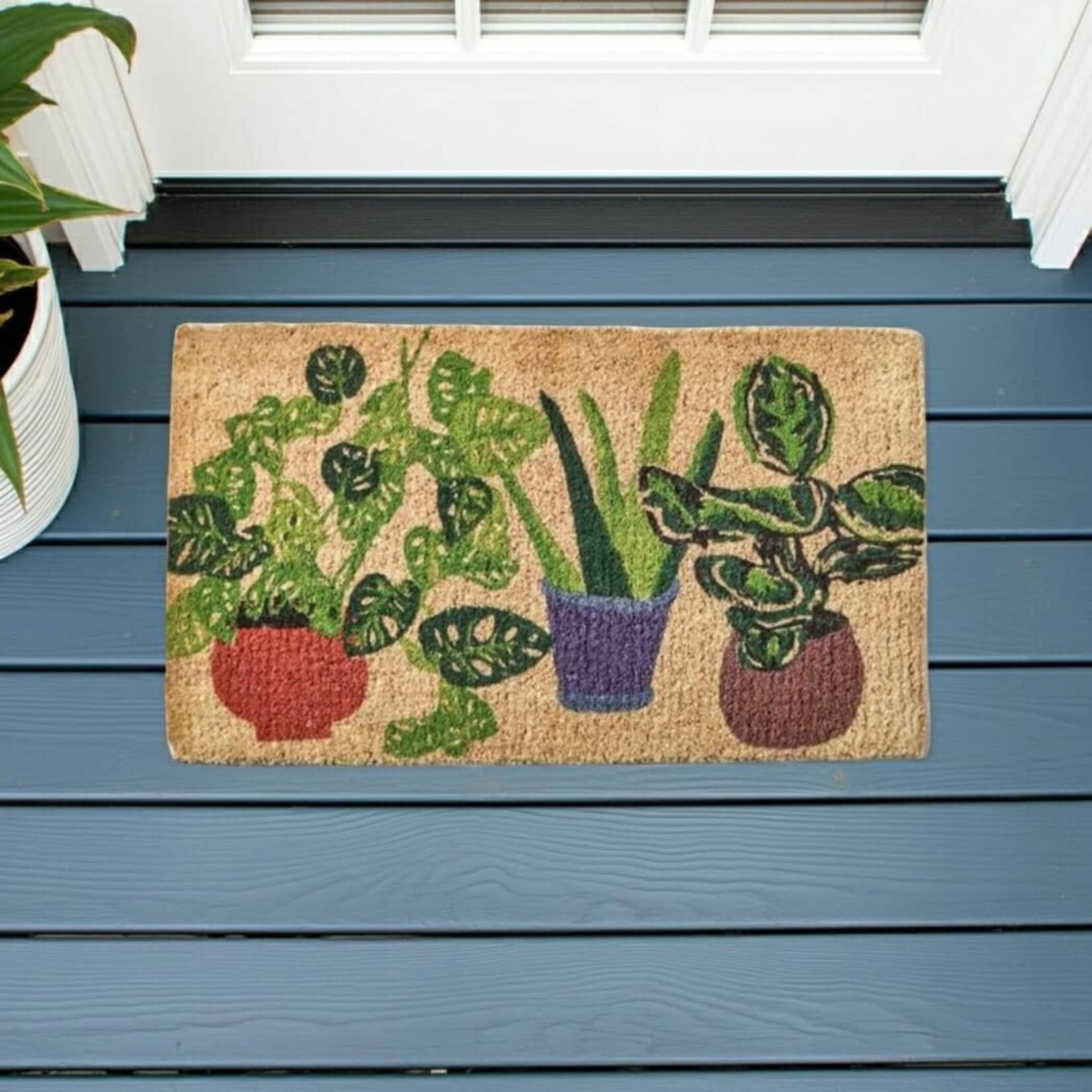 Tag Coir Mat - Potted Plants | Tag