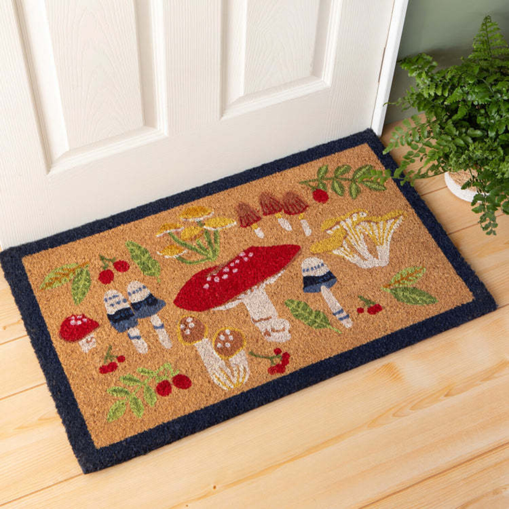Danica Brands Field Mushrooms Doormat | Danica Brands