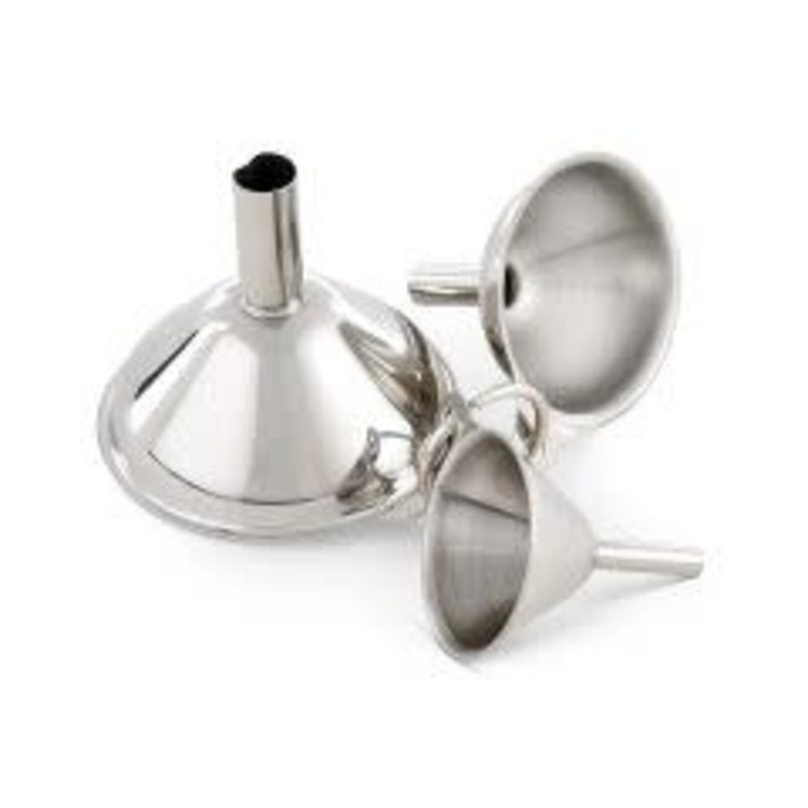 Harold Import Co. Funnel with Strainer, 4in | Harold Import Co.
