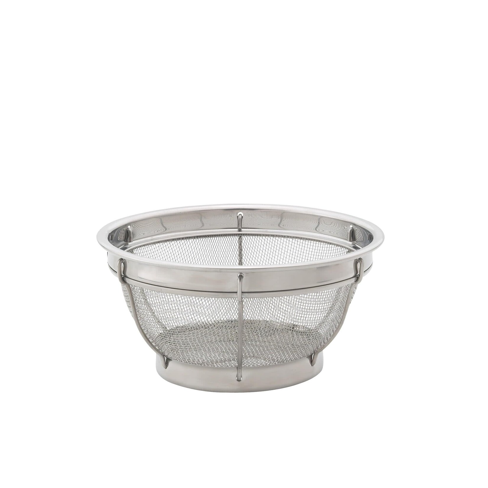 Harold Import Co. Reinforced Mesh Colander, Stainless Steel, 8in | Harold Import Co.