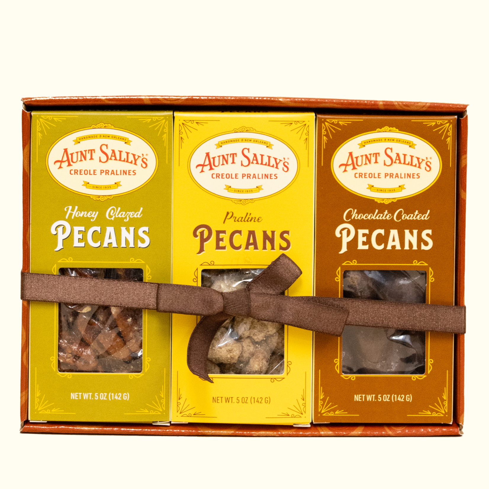 Aunt Sally's Pralines Honey Glazed Pecan 5 oz | Aunt Sally's Pralines