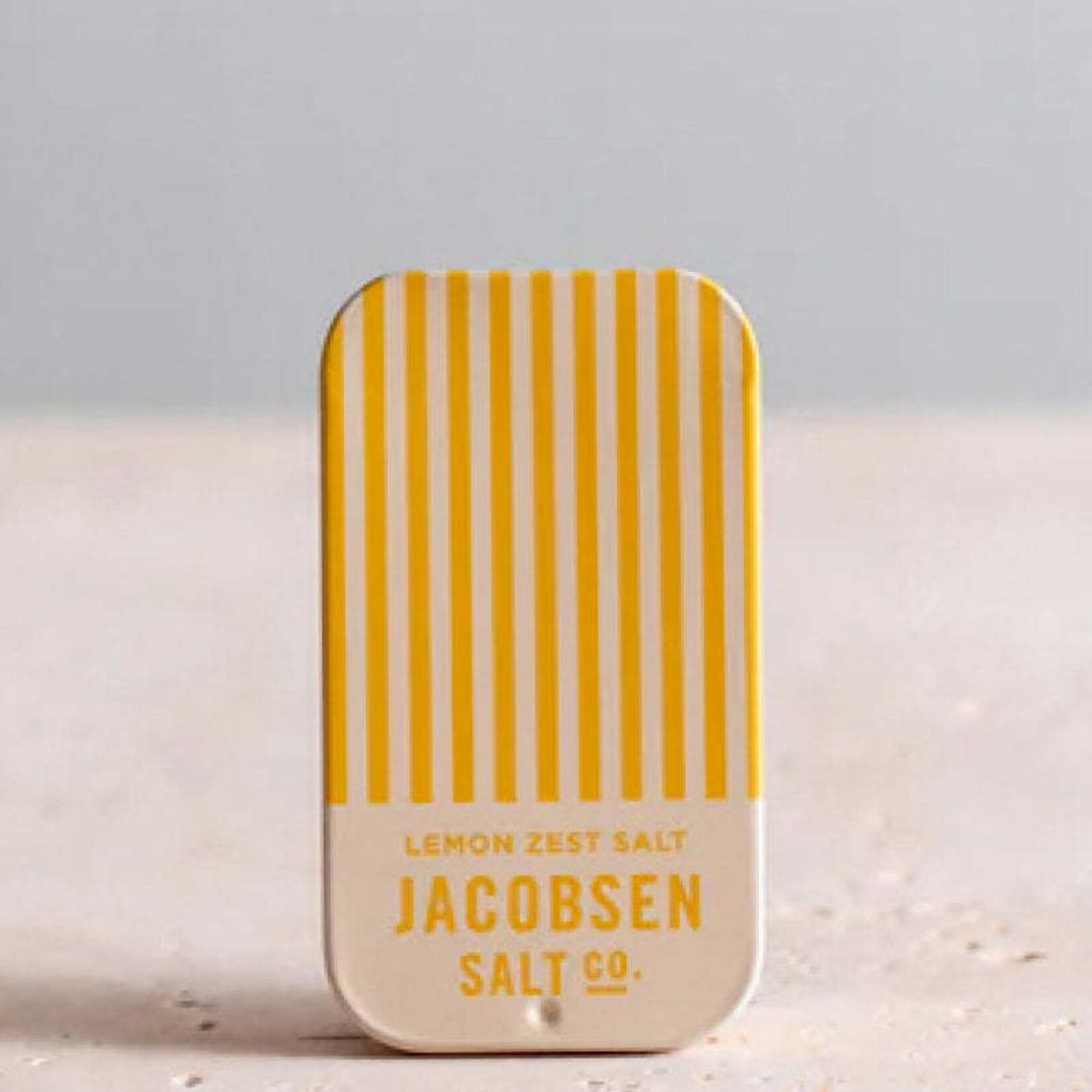 Jacobsen Salt Co. Infused Lemon Zest Sea Salt Slide Tin | Jacobsen Salt Co.