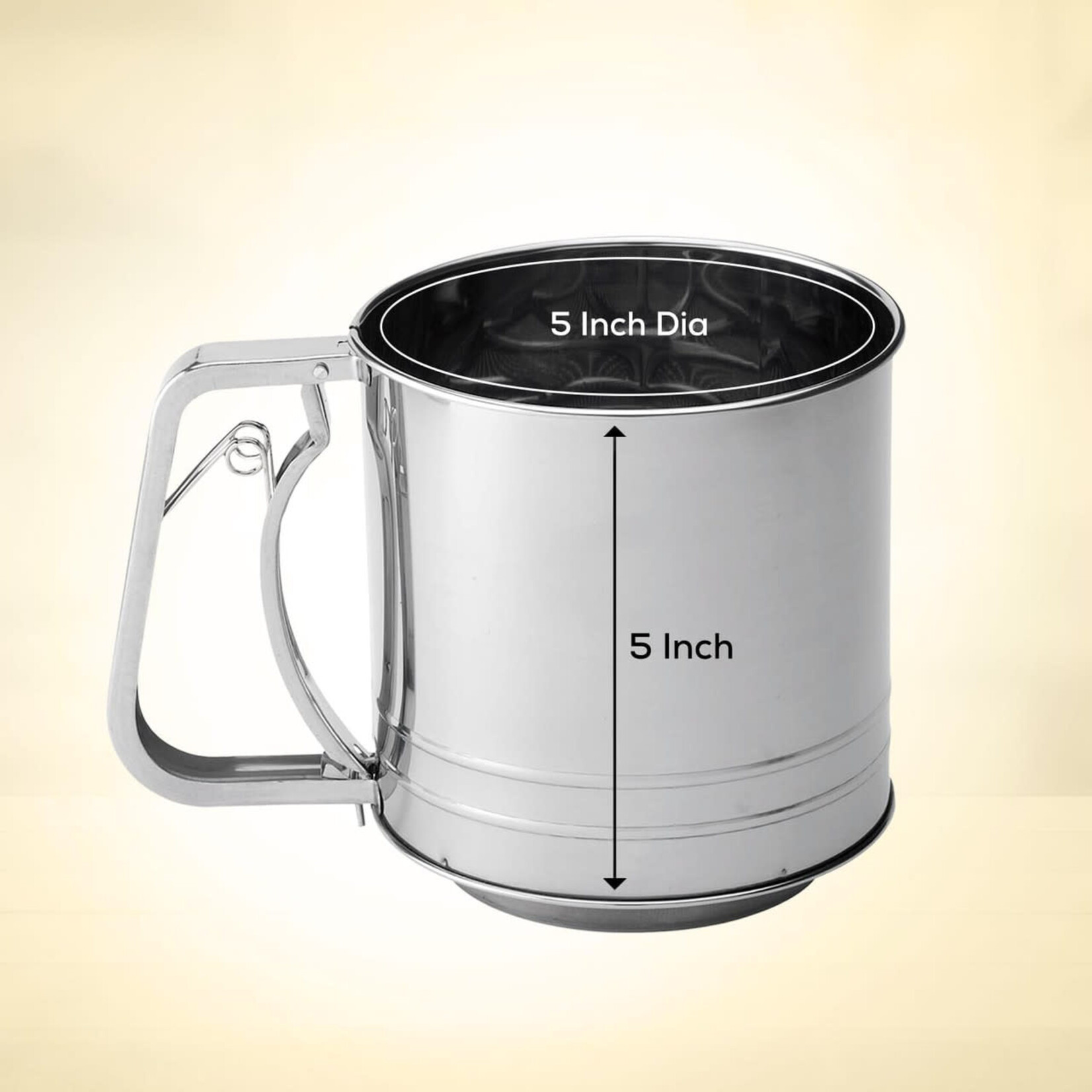 Harold Import Co. Mrs. Anderson's Baking Squeeze Sifter, 5 Cup | Harold Import Co.