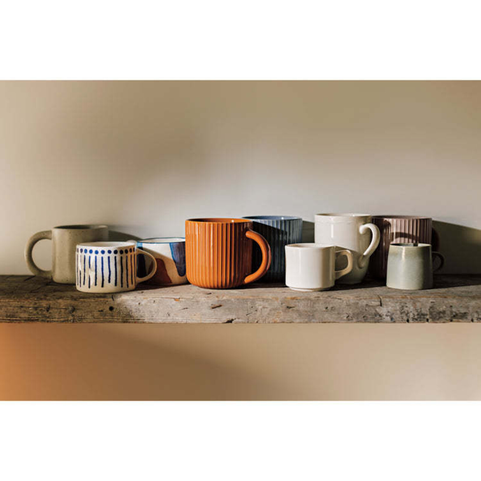 Danica Brands Fluted Mug - Ocean