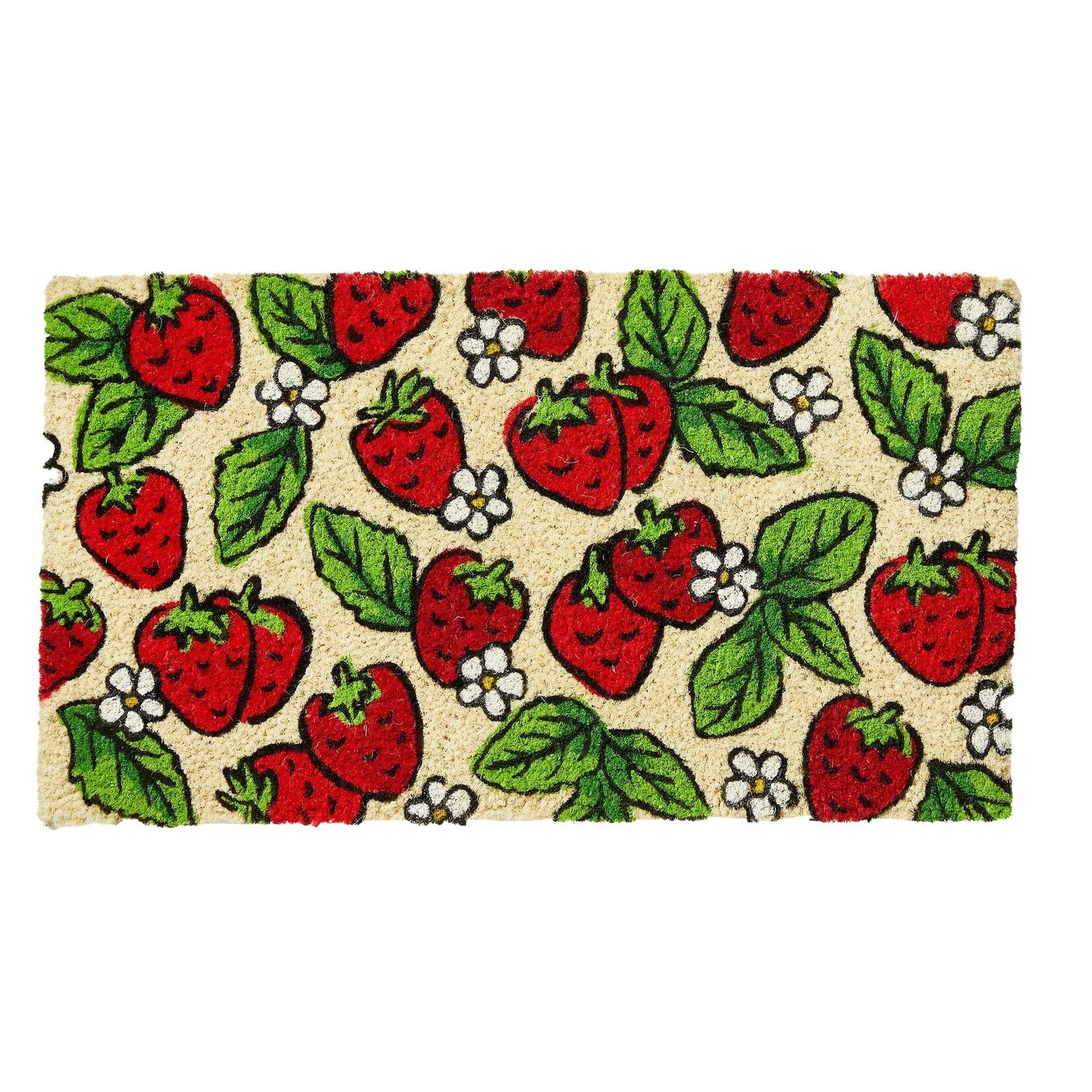 Tag Non-Slip Coir Mat - Strawberry | Tag
