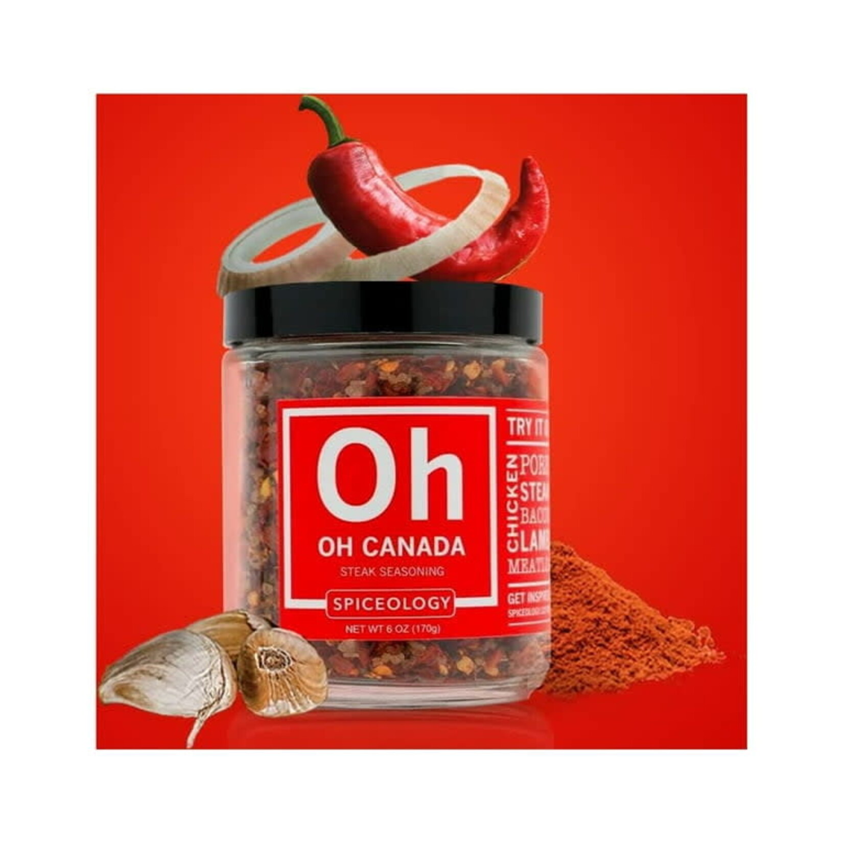 Spiceology Oh Canada | Steak Seasoning Rub