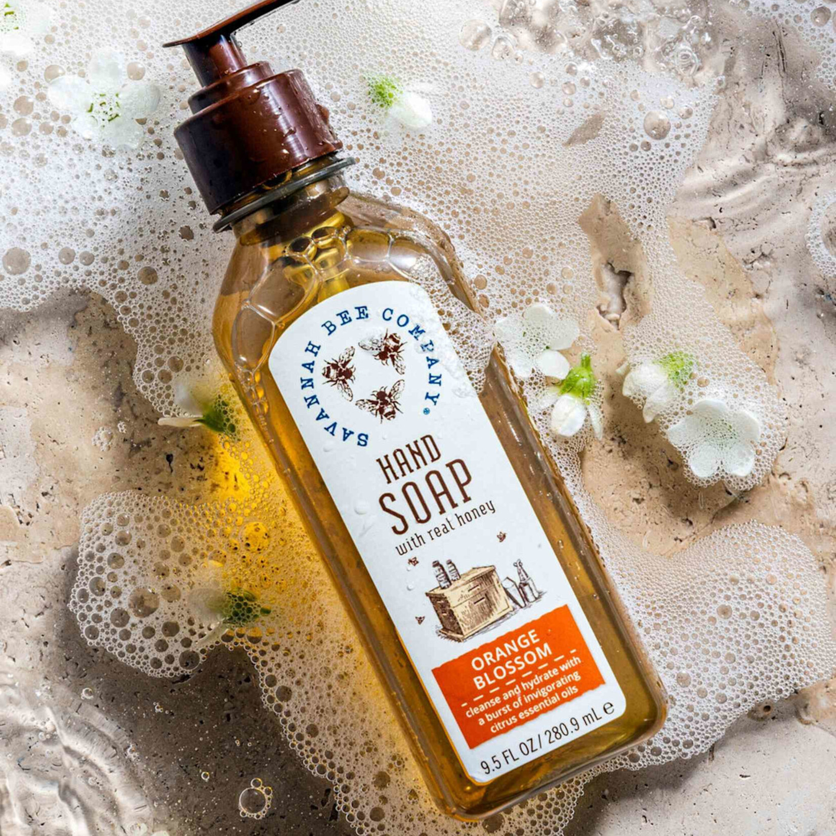 Savannah Bee Company Orange Blossom - Hand Soap 9.5 oz. | Savannah Bee Company