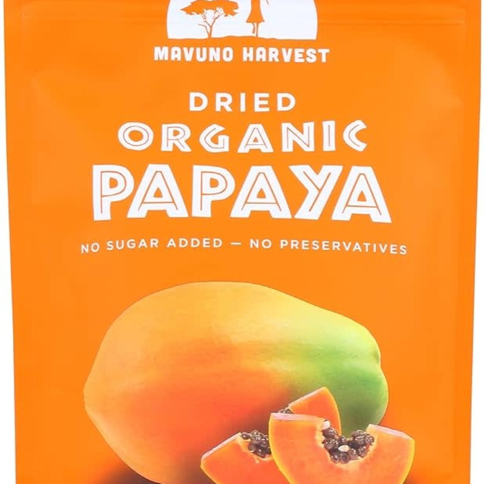 MAVUNO ORG HARVEST Organic Dried Papaya 2 OZ | MAVUNO ORG HARVEST