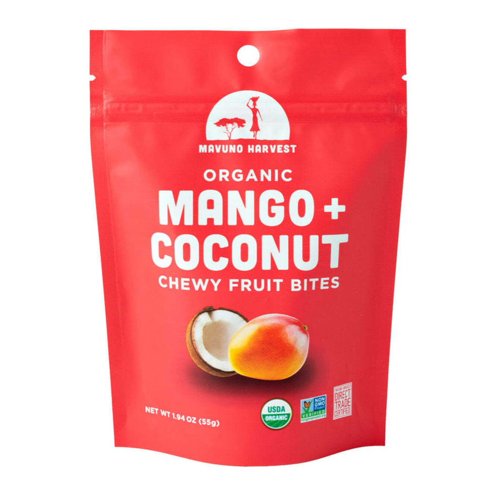 MAVUNO ORG HARVEST Organic Fruit Bites: Mango & Coconut | MAVUNO ORG HARVEST