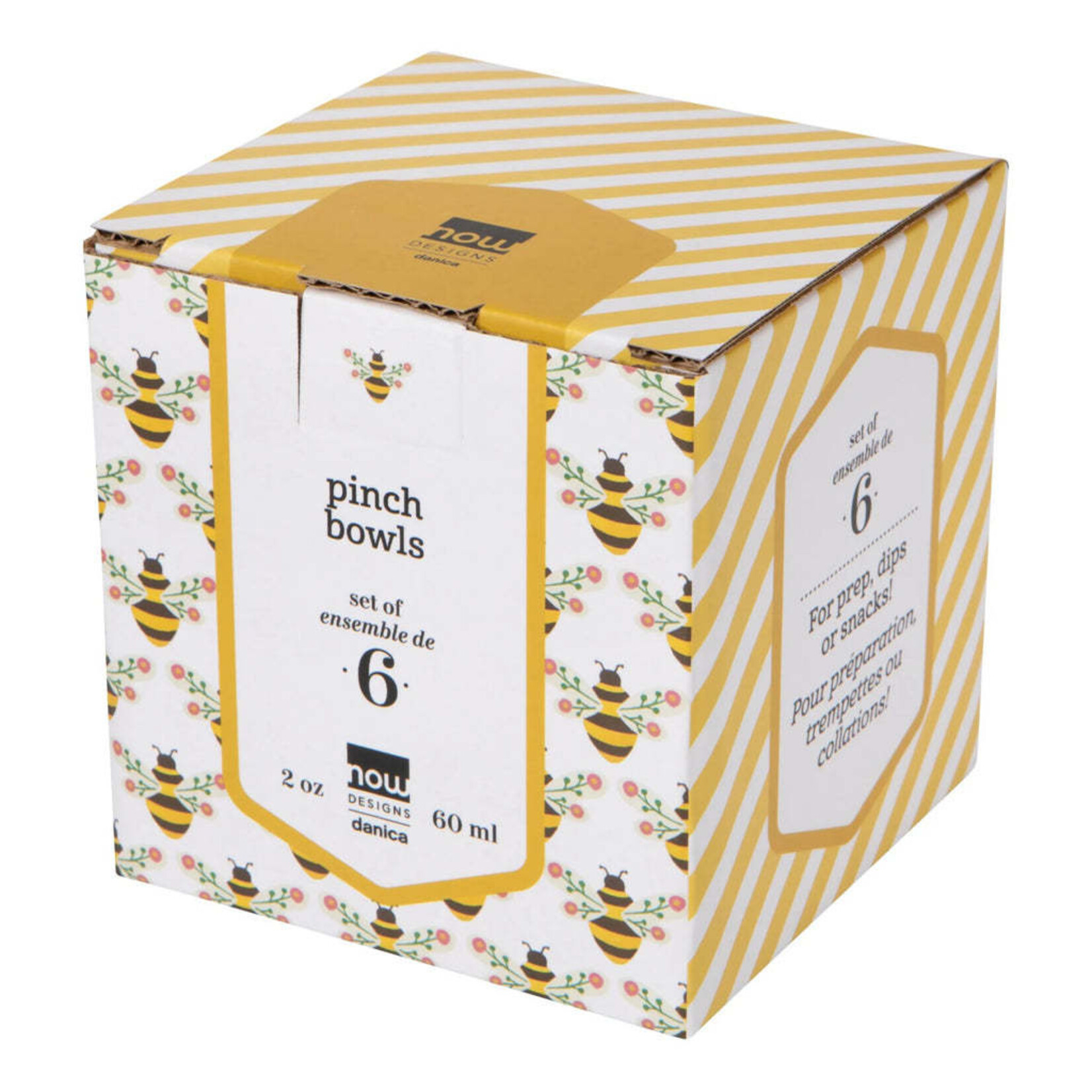 Danica Brands Pinch - Bowl Set/6 Bee Garden