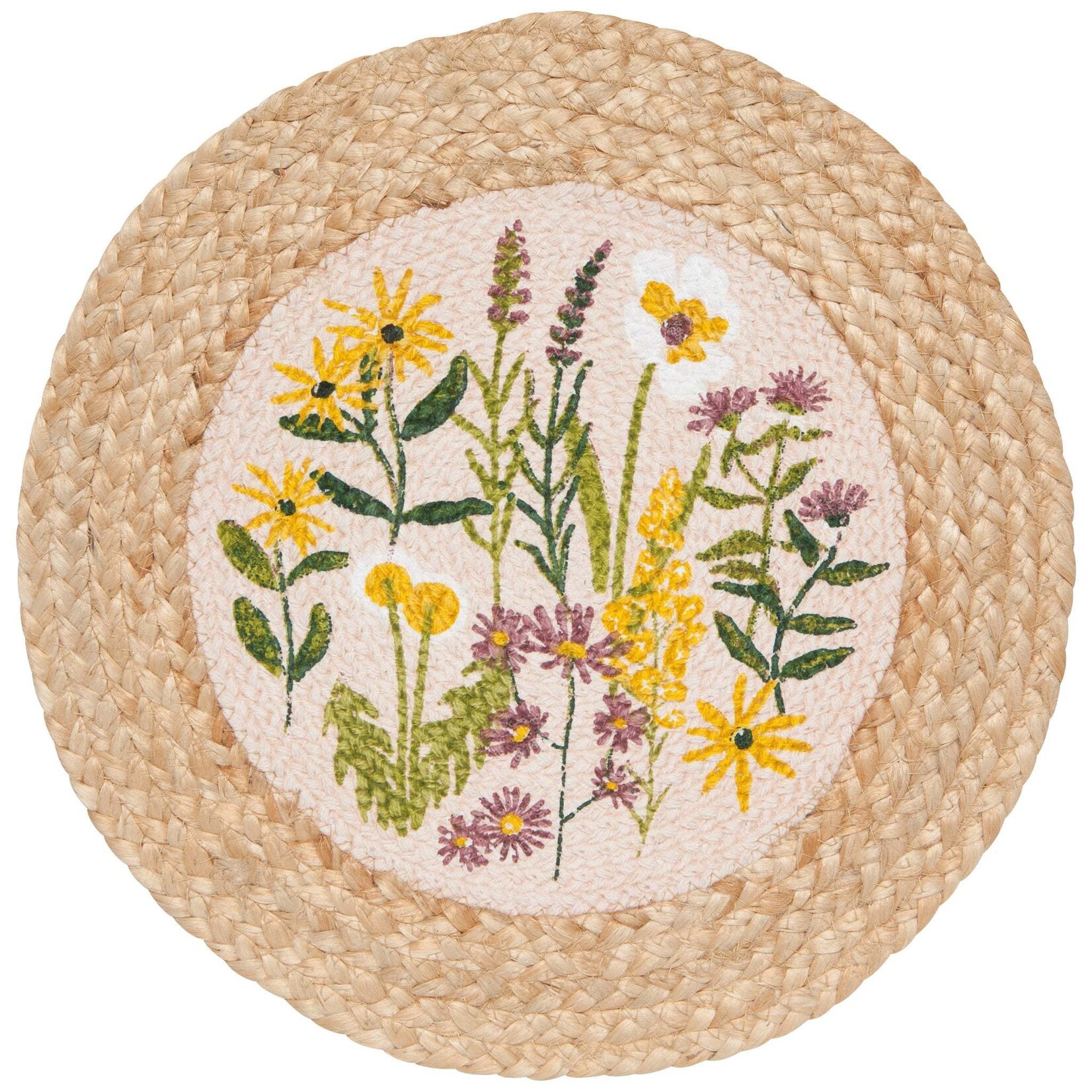 Danica Brands Placemat - Braided Bees & Blooms | Danica Brands