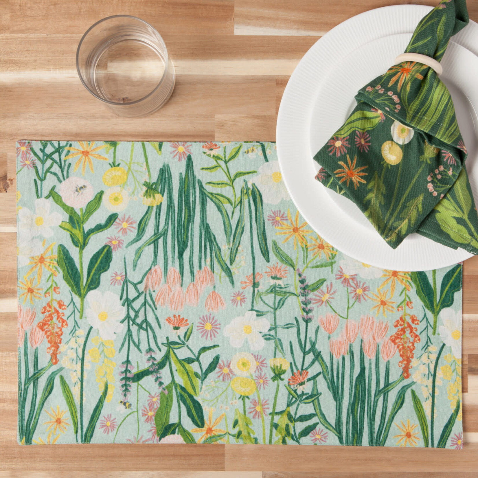 Danica Brands Placemat - Clean Coast Bees & Blooms | Danica Brands