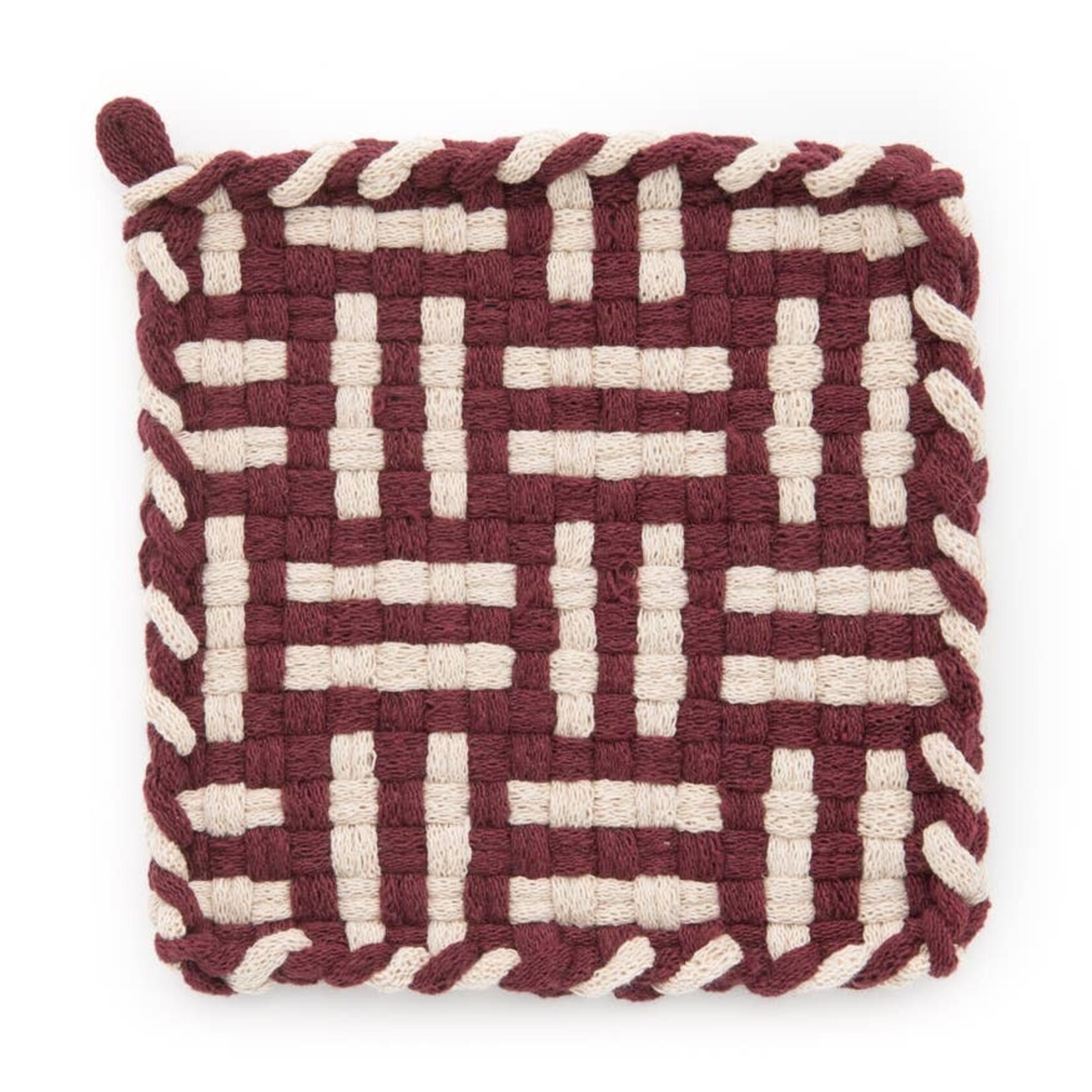 Danica Brands Pot Holder - Knit Ash Plum | Danica Brands