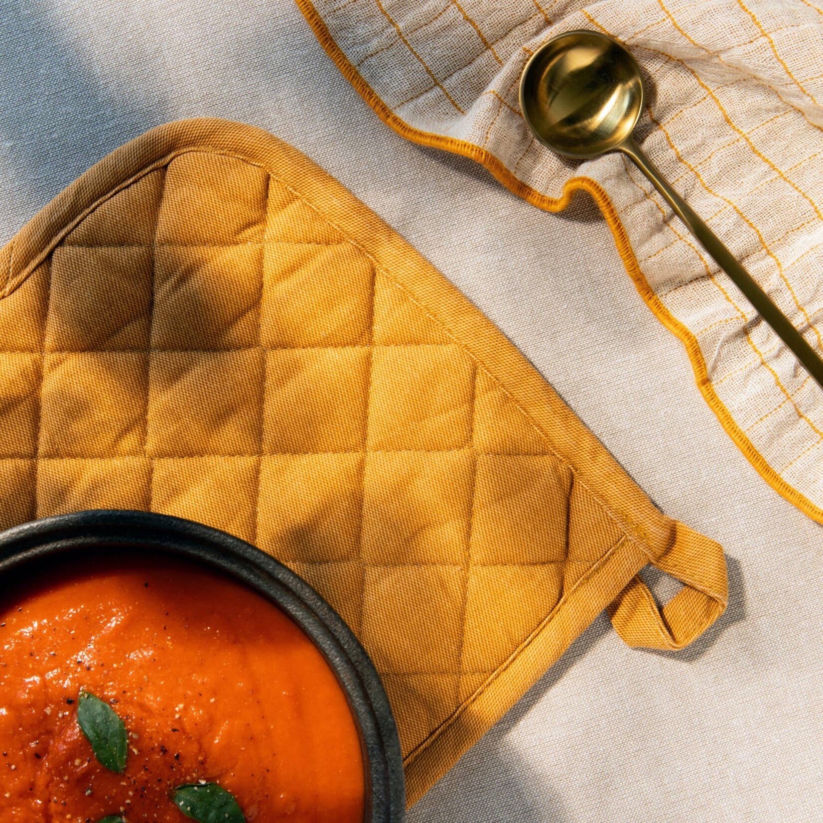 Danica Brands Pot Holder - Stonewash Ochre | Danica Brands