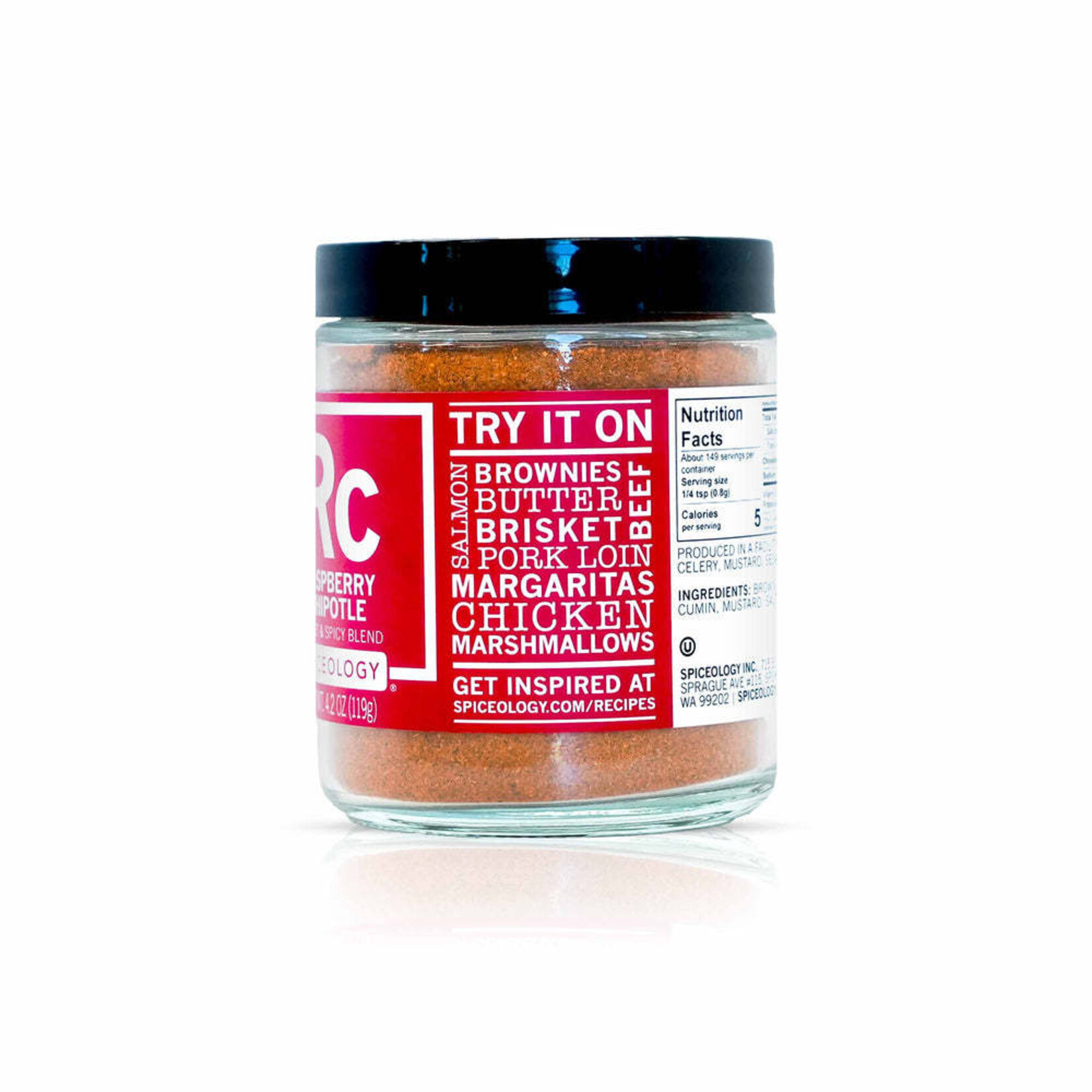 Spiceology Raspberry Chipotle | Sweet & Spicy Rub