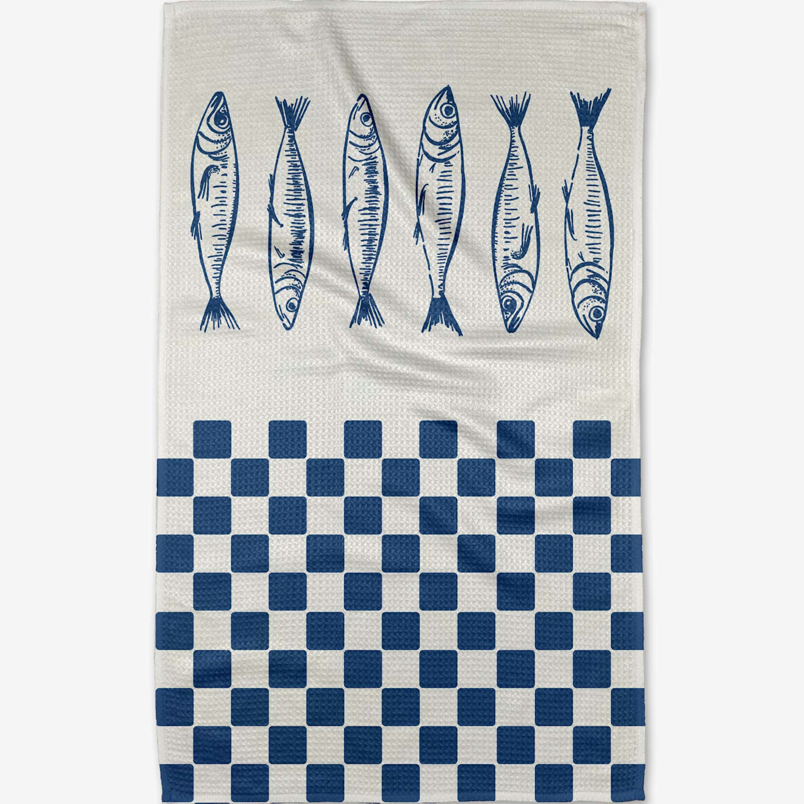 Geometry Sardine Stripes Tea Towel | Geometry