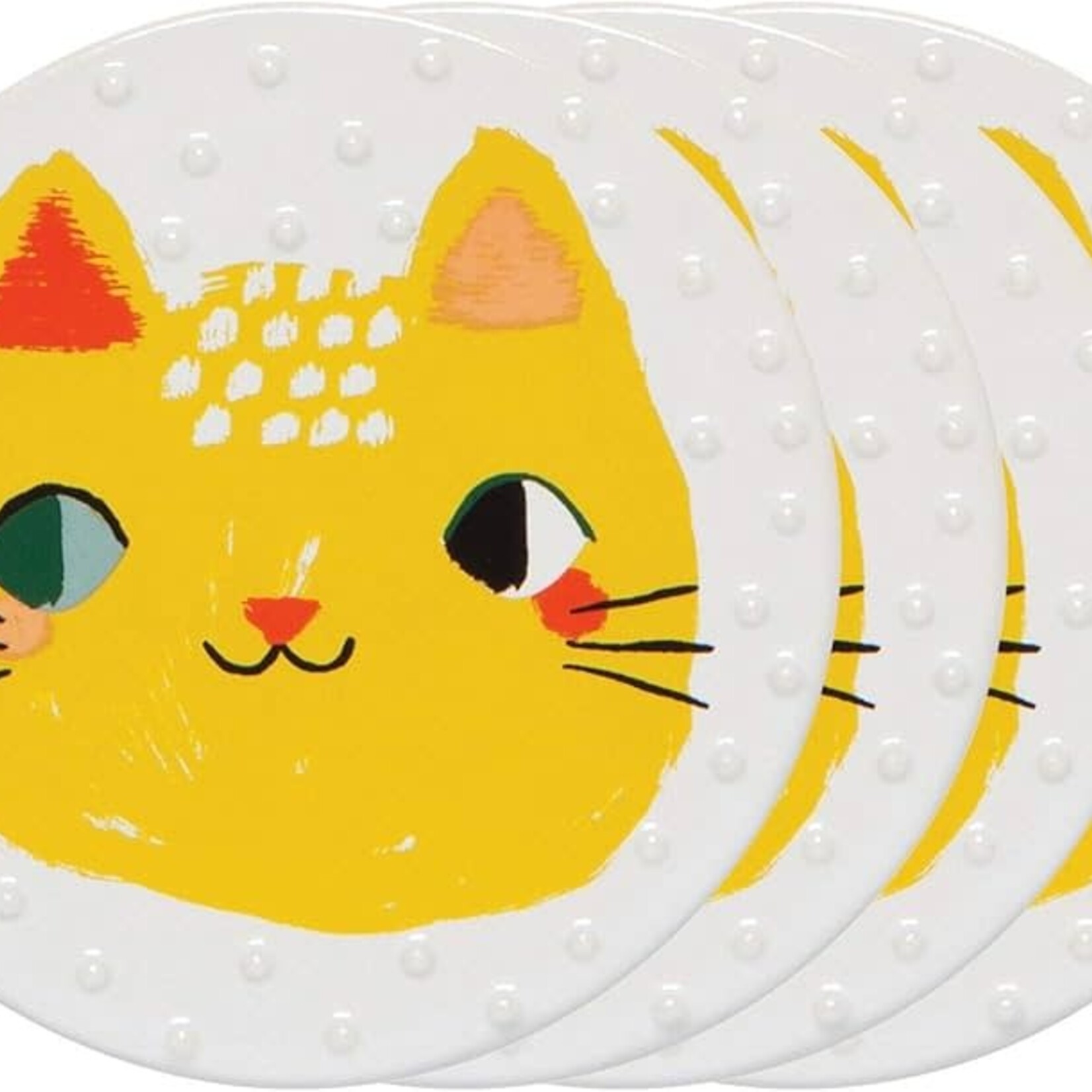 Danica Brands Meow & Furever Crochet Coasters Set of 4 Assorted | Danica Brands