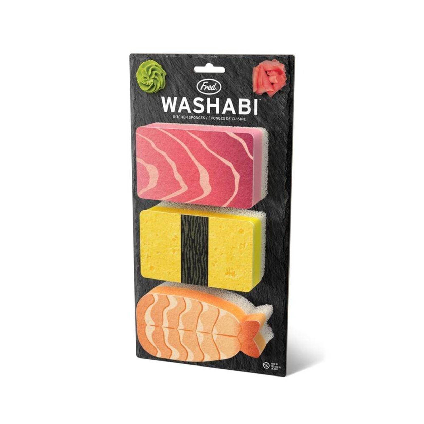 Fred & Friends Sponges - Washabi-3 | Fred & Friends