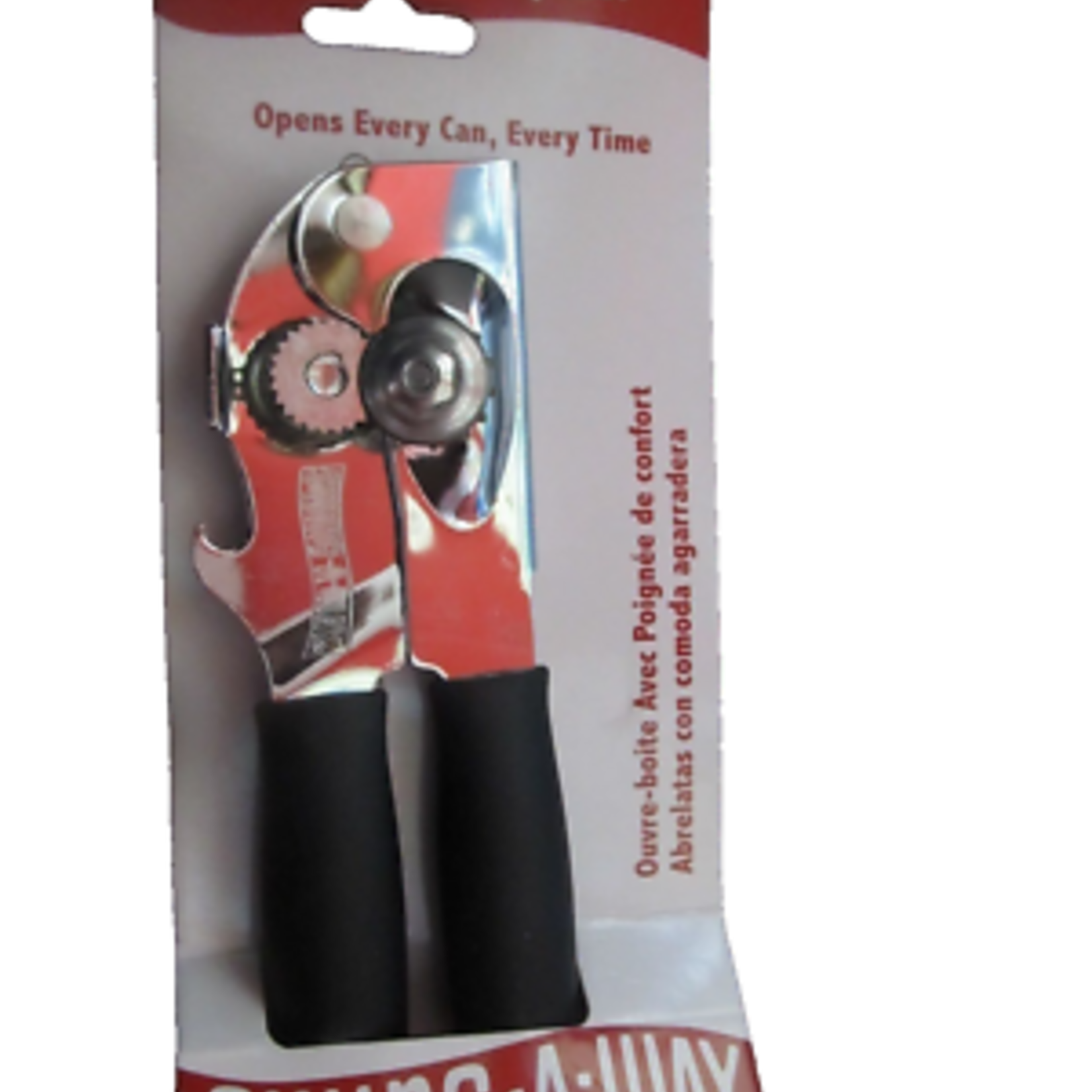 SW Comfort Grip Can Opener – Black | Lifetime Brands