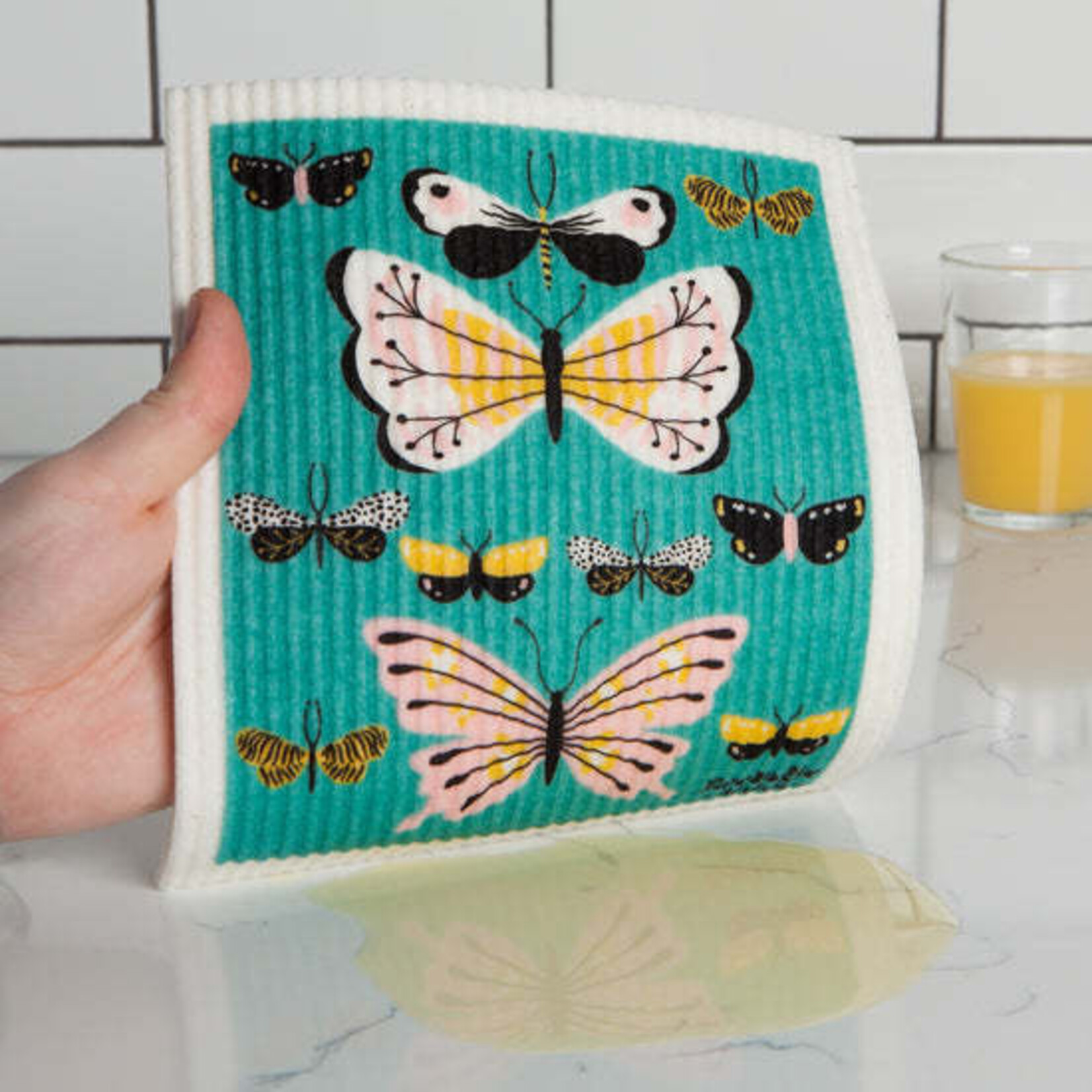 Danica Brands Swedish Dishcloth - Butterflies | Danica Brands