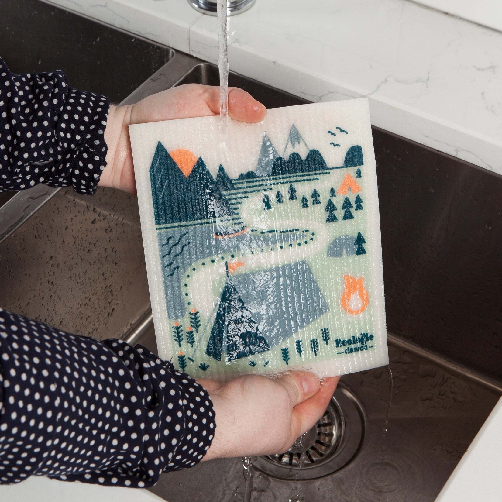 Danica Brands Swedish Dishcloth - Camp Life | Danica Brands