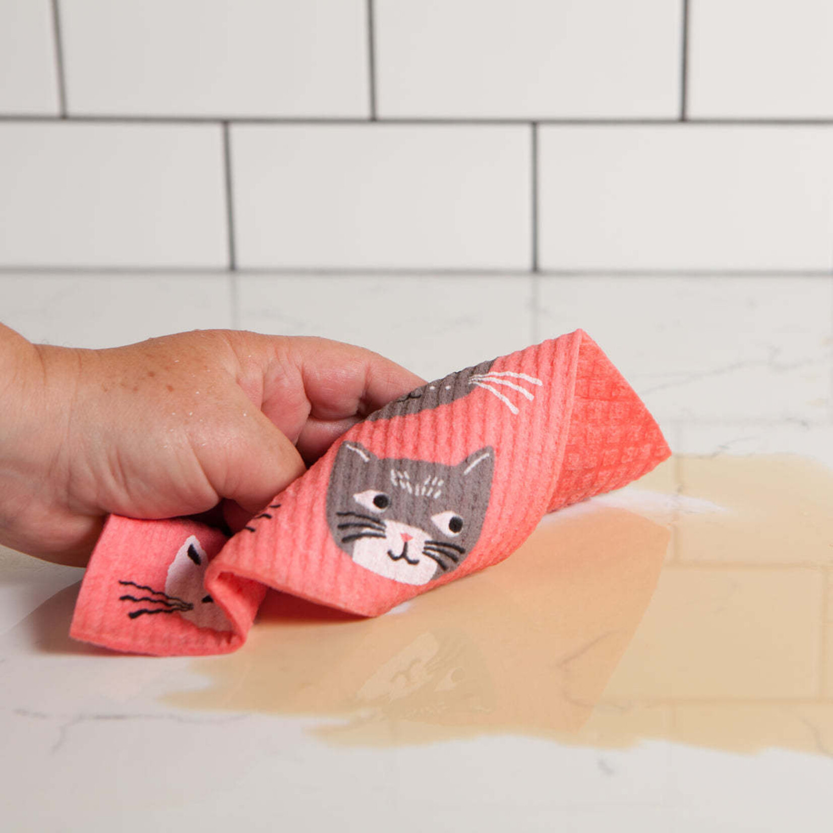 Danica Brands Swedish Dishcloth - Feline Fine | Danica Brands