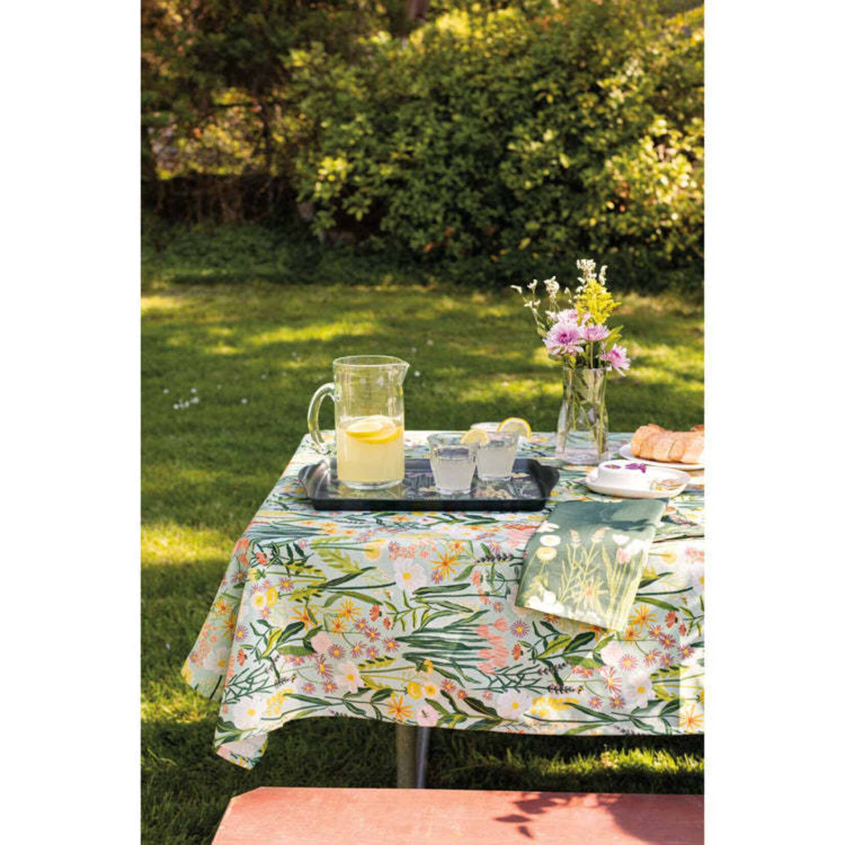 Danica Brands Tablecloth 90” - Clean Coast Bees & Blooms | Danica Brands