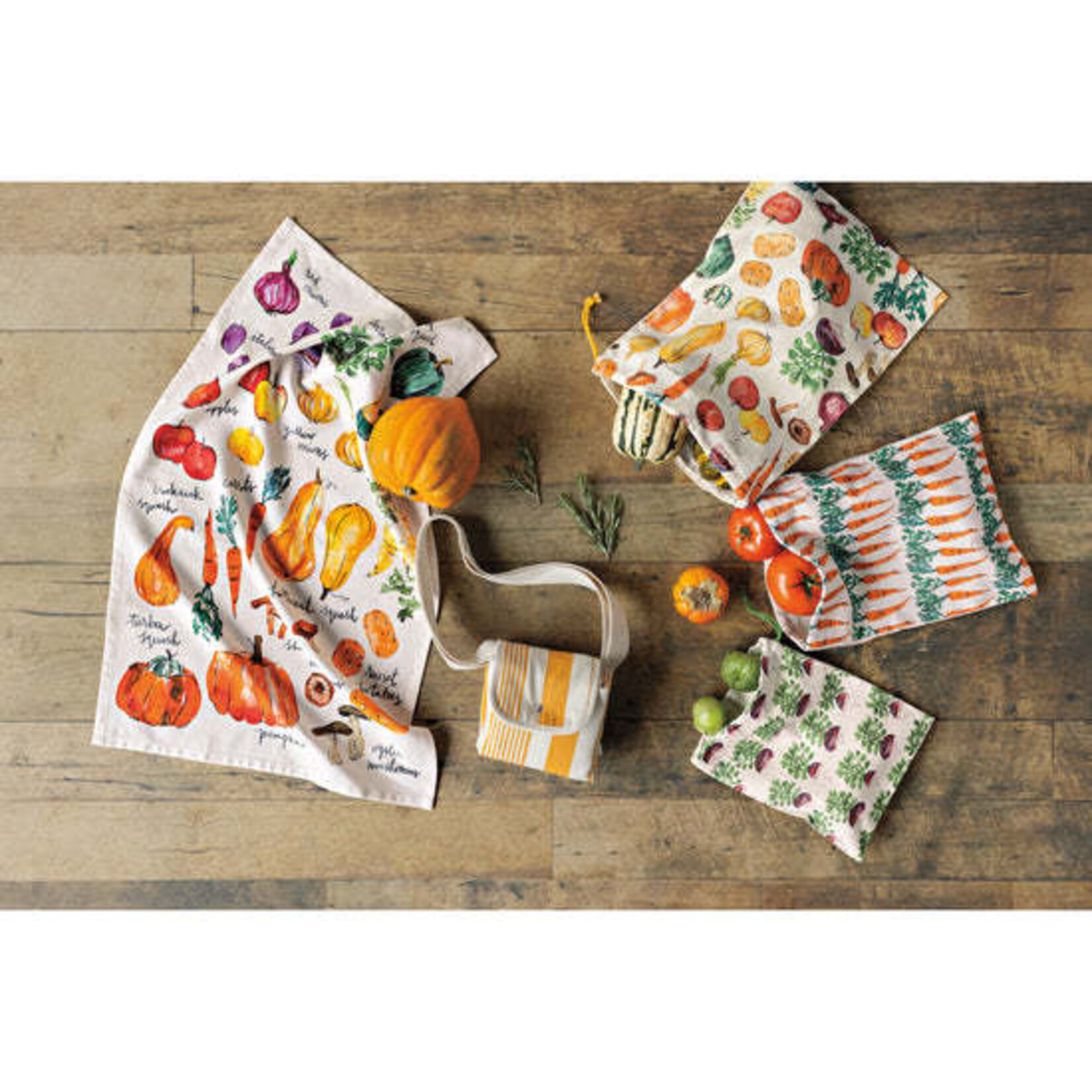 Danica Brands Tea Towel - Prnt Veggie Stand | Danica Brands