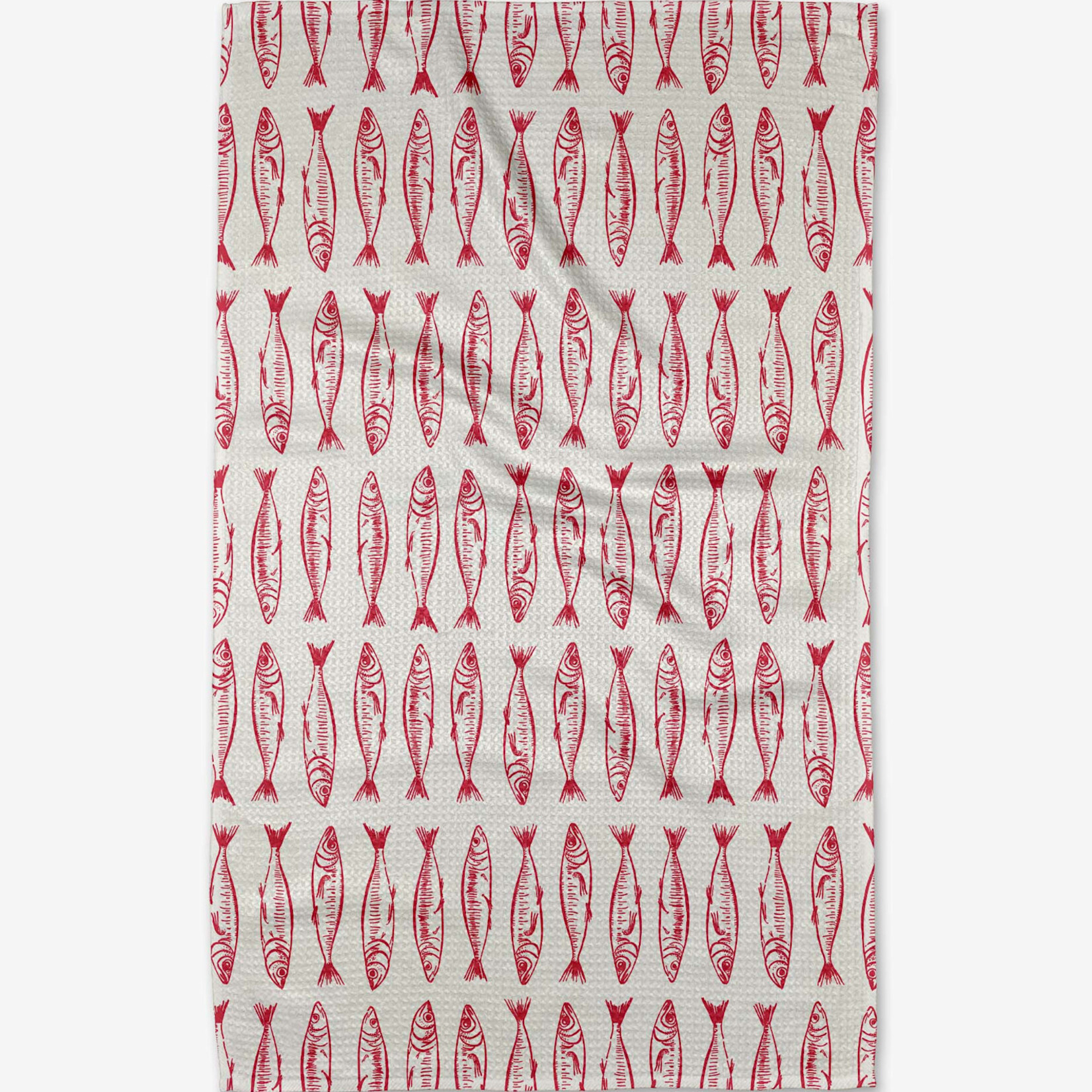 Geometry Tinned Sardines Tea Towel | Geometry