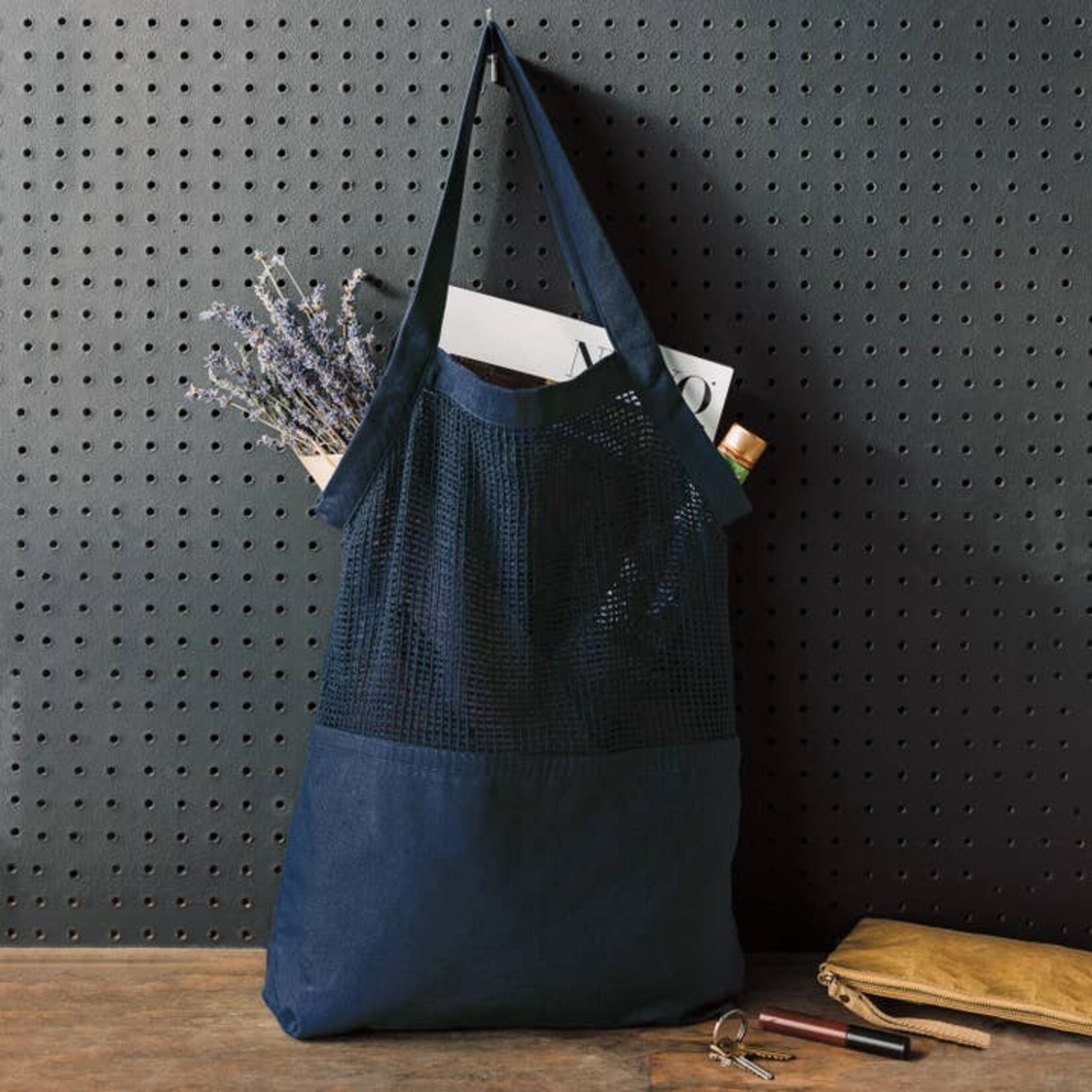 Danica Brands Mercado Tote Bag - Midnight Blue | Danica Brands