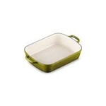 Le Creuset Signature Rectangular Roaster - Olive - 5.25 qt. (11.7" x 16.8”) | Le Creuset