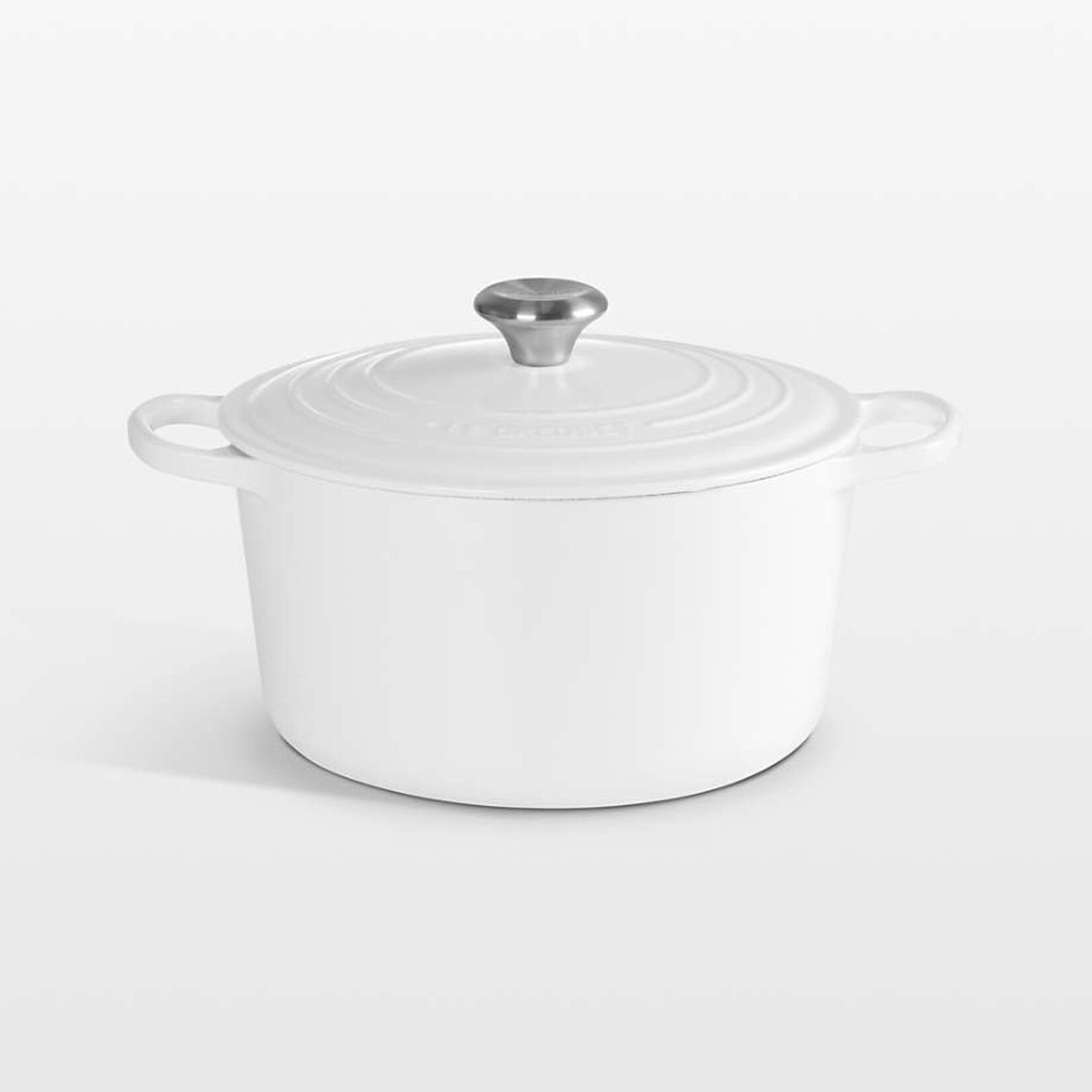 Le Creuset Signature Deep Round Oven, White - 6.5 qt. | Le Creuset