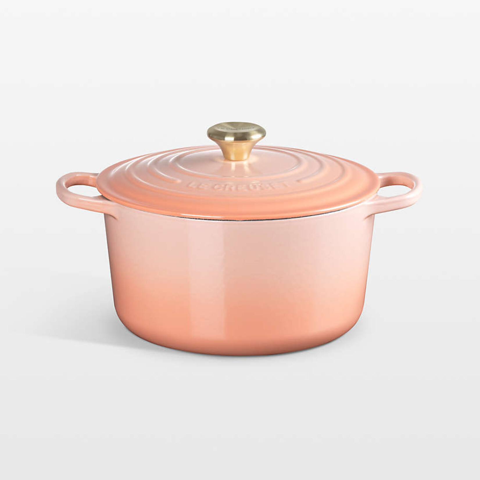 Le Creuset Signature Deep Round Oven, Peche - 6.5 qt. | Le Creuset