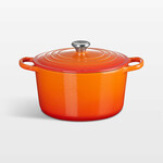 Le Creuset Signature Deep Round Oven, Flame 6.5 qt.