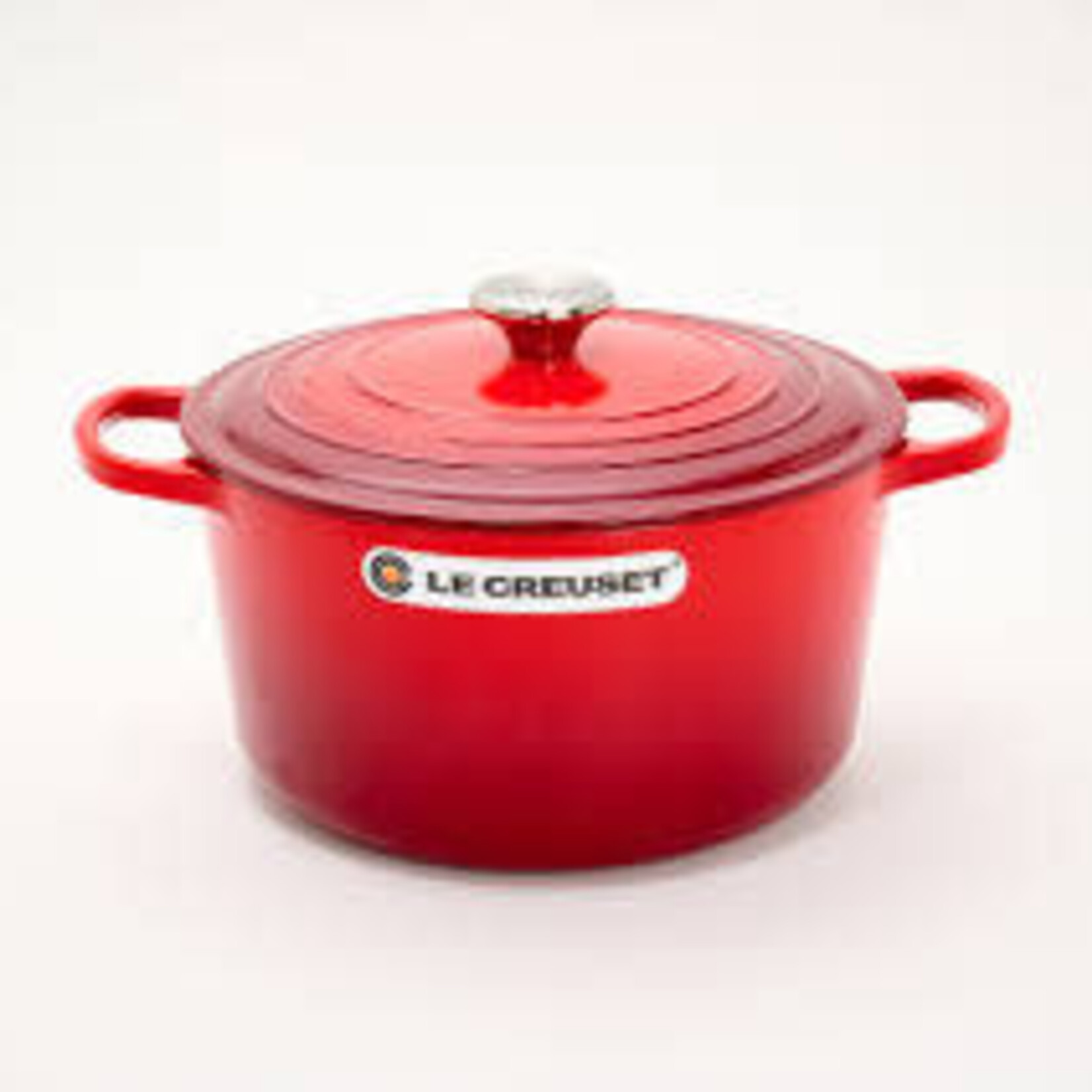 Le Creuset Signature Deep Round Oven, Cerise - 6.5 qt. | Le Creuset