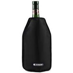 Le Creuset 750mL Nylon Wine Cooler Sleeve, Shiny Black  | Le Creuset