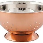 Abby Olson Thomas Landgren Registry Colander Lg - Rose Gold | Danica Brands | Abby Olson Thomas Landgren Registry