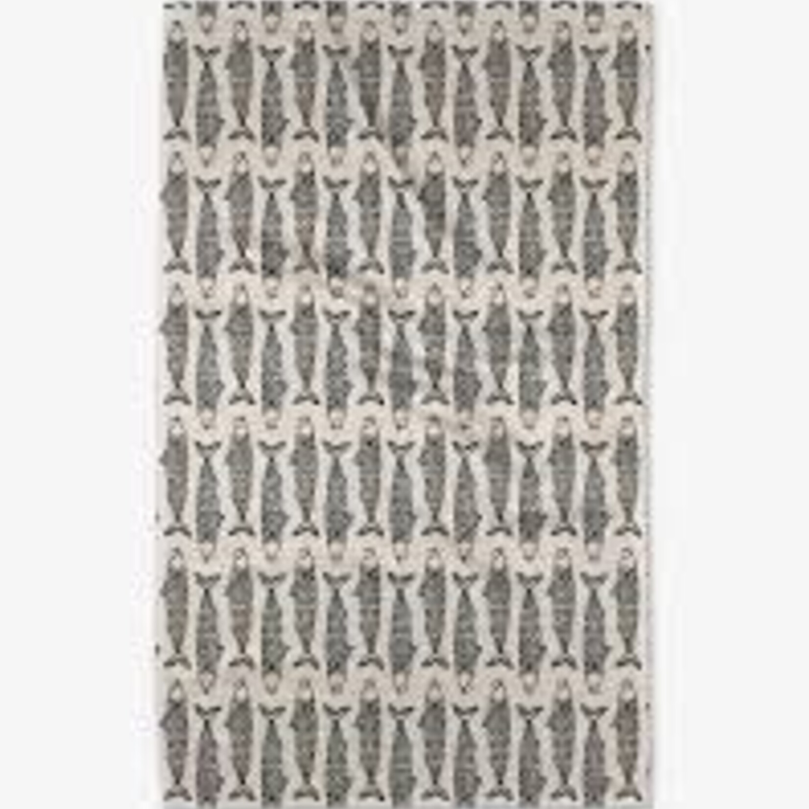 Abby Olson Thomas Landgren Registry Fish Friends Tea Towel | Geometry | Abby Olson Thomas Landgren Registry
