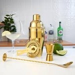 Abby Olson Thomas Landgren Registry Gold Barware Set | True Fabrications | Abby Olson Thomas Landgren Registry