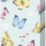 Boston International Pocket Tissue, Romantic Butterflies - Light Blue
