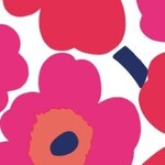 Boston International Guest Towel, Unikko - Red