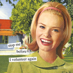 Boston International Cocktail Napkin, Volunteer