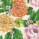 Boston International Cocktail Napkin, Floral Haven - Sage