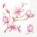 Boston International Cocktail Napkin, Magnolia - Pink