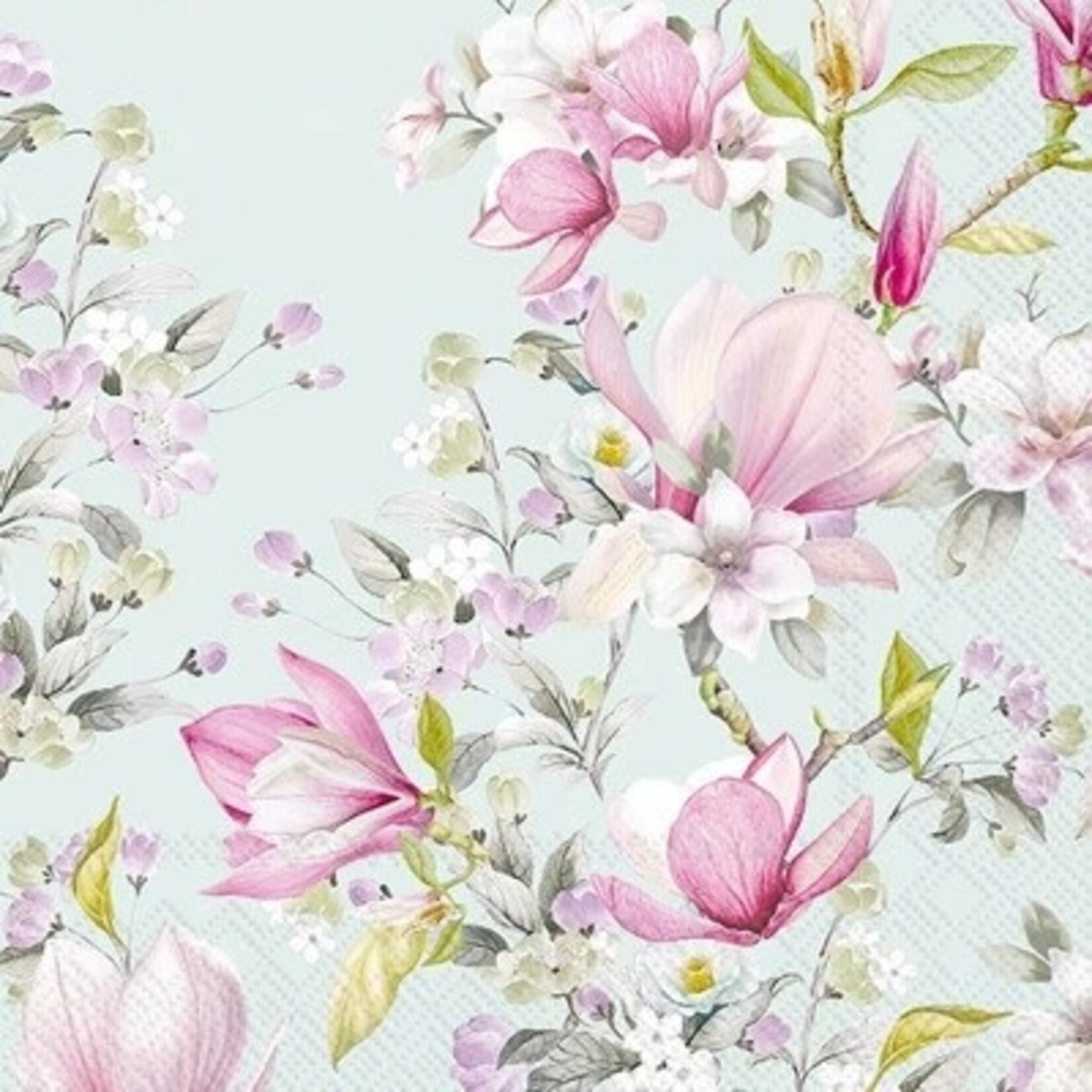 Boston International Lunch Napkin, Magnolia - Pink