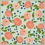 Boston International Lunch Napkin, Peaches