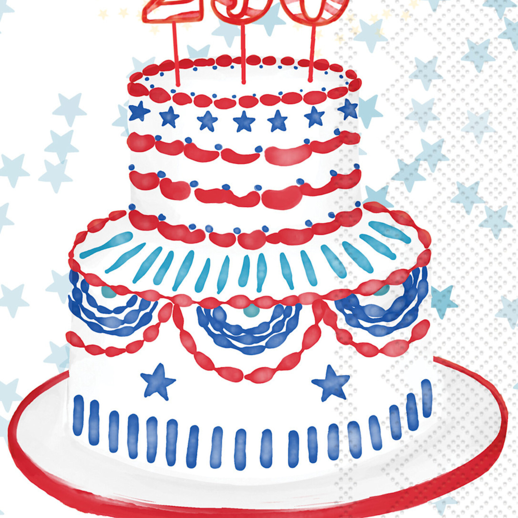 Boston International Guest Towel, Usa 250 Celebration