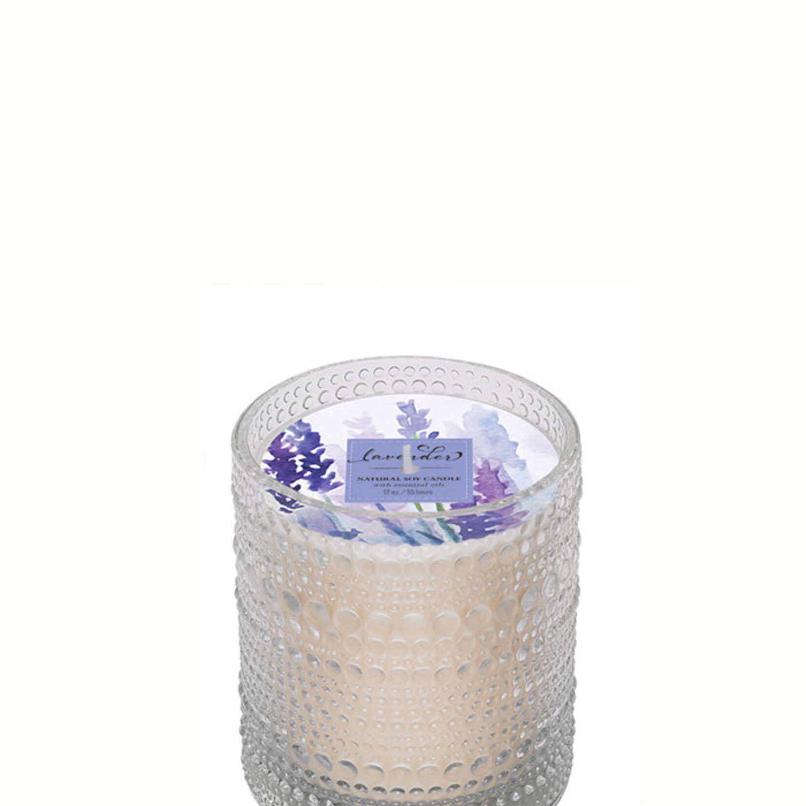 Boston International Lavender Soy Candle - 7 Oz