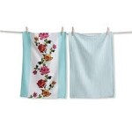 Tag In Bloom Dishtowel Set Of 2