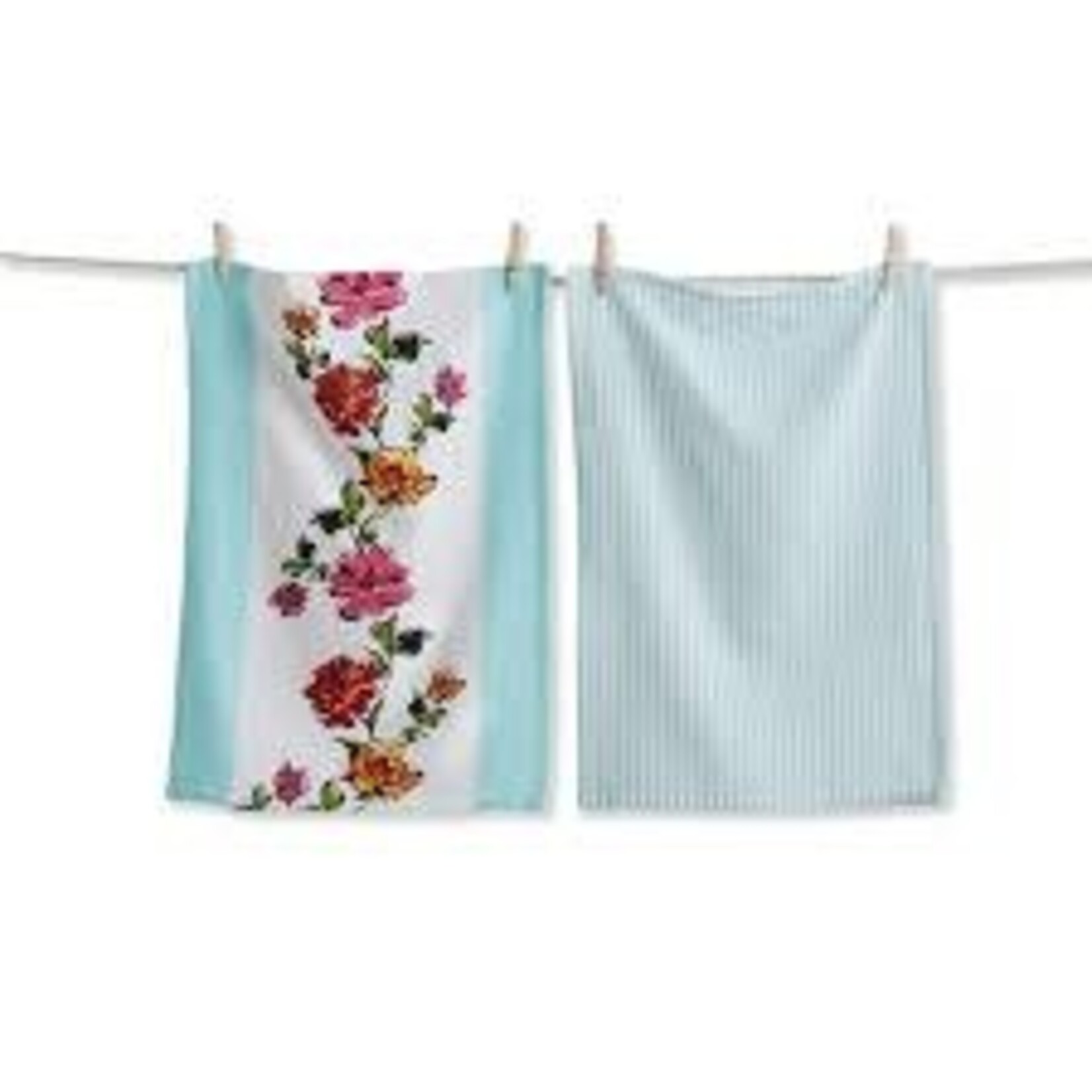 Tag In Bloom Dishtowel Set Of 2